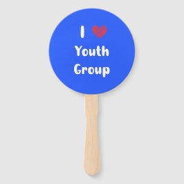 I Heart Youth Group Fans Fächer