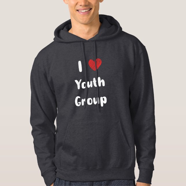 I Heart Youth Group Hoodie (Vorderseite)