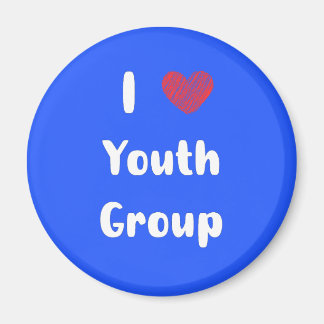 I Heart Youth Group Magnet