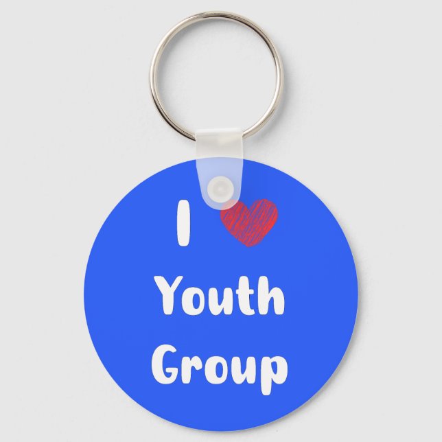 I Heart Youth Group Schlüsselanhänger (Vorderseite)