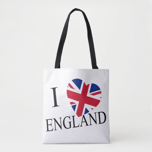 I Heartflag England bk stcent Tasche (Vorderseite)