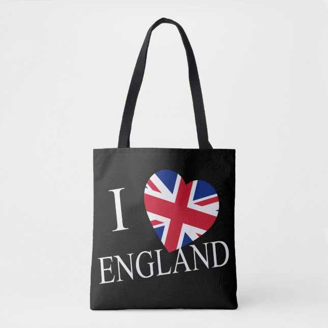 I Heartflag England wt stcent Tasche (Vorderseite)