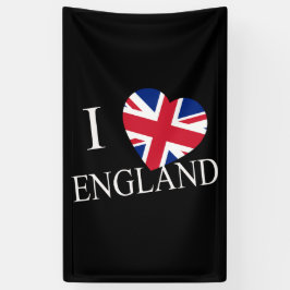 I Heartflag England wt v bncnt Banner