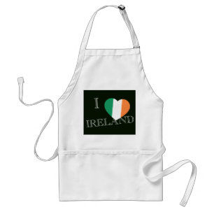I Heartflag ireland aprcn Schürze