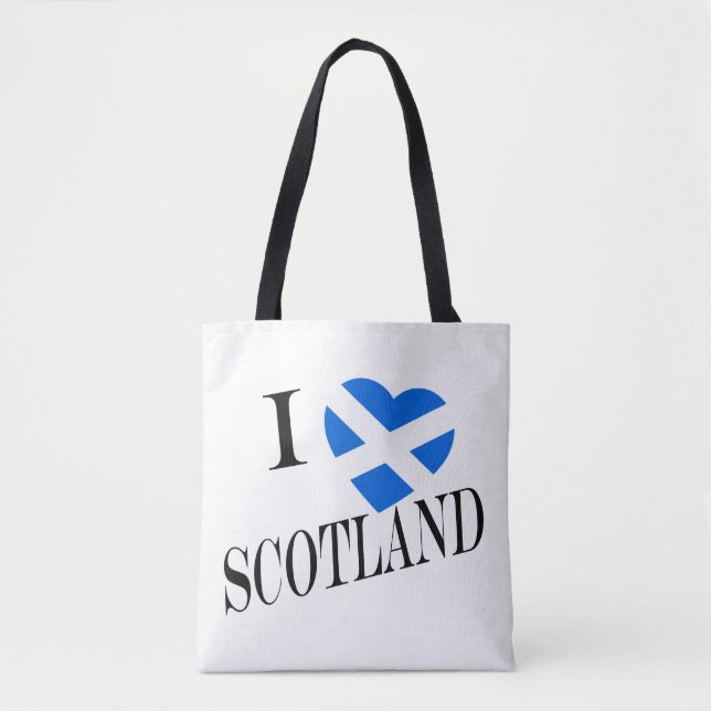 I Heartflag Scotland bk stcent Tasche (Vorderseite)