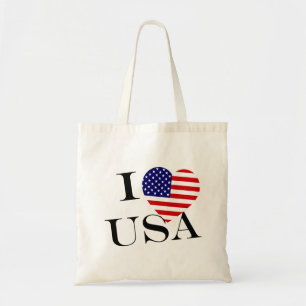 I Heartflag USA bk btcn Tragetasche