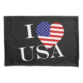 I Heartflagge USA, Tragfähigkeitspaket Kissenbezug