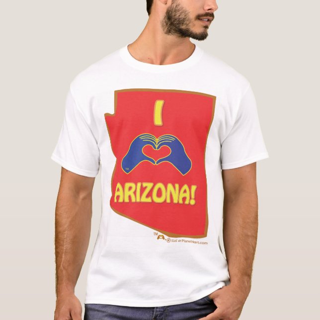 I HeartMark AZ T-Shirt (Vorderseite)