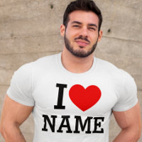 I Heftname T - Shirt