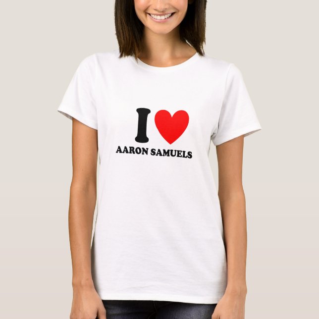 I Herz Aaron Samuels T-Shirt (Vorderseite)