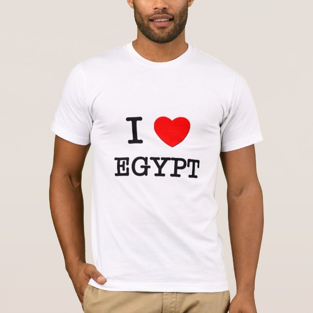 I HERZ ÄGYPTEN T-Shirt (Vorderseite)