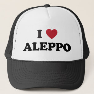 I Herz Aleppo Syrien Truckerkappe