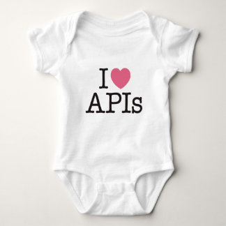 I Herz-API-grundlegender Säuglings-T - Shirt