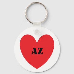 I Herz-Arizona-Schlüsselanhänger Schlüsselanhänger