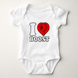I Herz-Auftrieb Baby Strampler