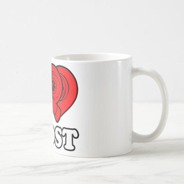 I Herz-Auftrieb Kaffeetasse (Rechts)
