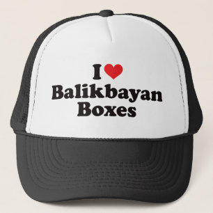 I Herz Balikbayan Kästen Truckerkappe