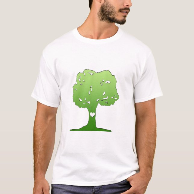I Herz-Bäume T-Shirt (Vorderseite)
