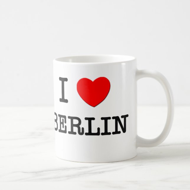 I Herz BERLIN Kaffeetasse (Rechts)