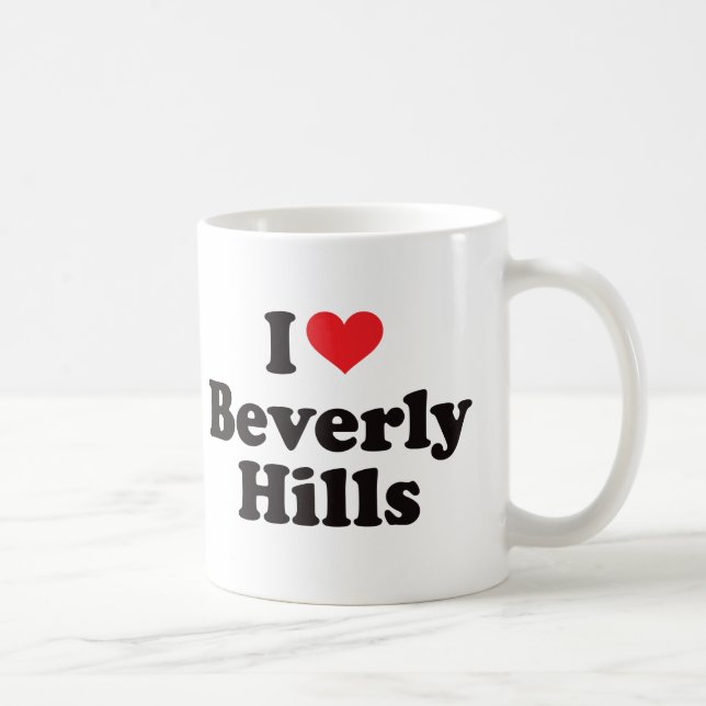 I Herz Beverly Hills Kaffeetasse (Rechts)