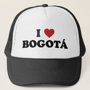 I Herz Bogotá Kolumbien Truckerkappe