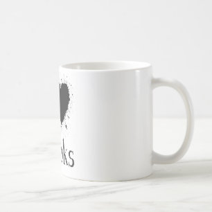 I Herz-Bücher Kaffeetasse