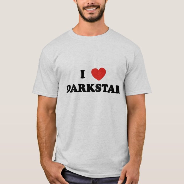 I (Herz) Darkstar T-Shirt (Vorderseite)