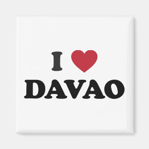 I Herz-Davao-Stadt Magnet