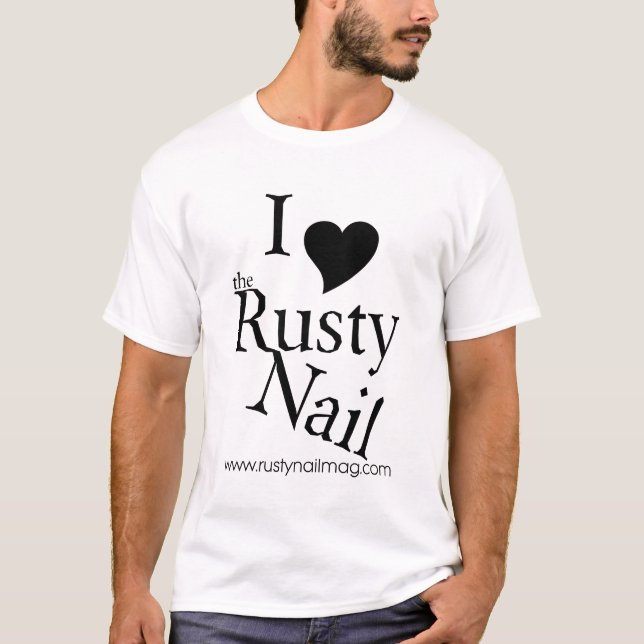 I Herz der rostige Nagel-T - Shirt (Vorderseite)
