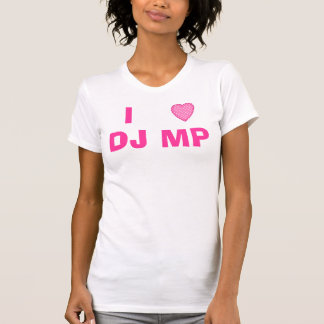I Herz-DJ-Wartungstafel T-Shirt