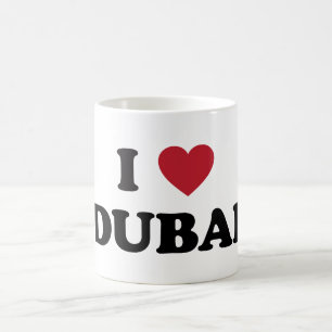 I Herz Dubai Arabische Emirate Kaffeetasse