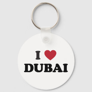 I Herz Dubai Arabische Emirate Schlüsselanhänger