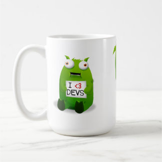 I Herz-Entwickler Tumbeasts Tasse