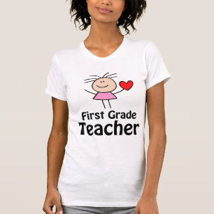 I Herz-erster Grad-Lehrer T-Shirt