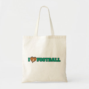 I Herz Fußball Liebe Tragetasche