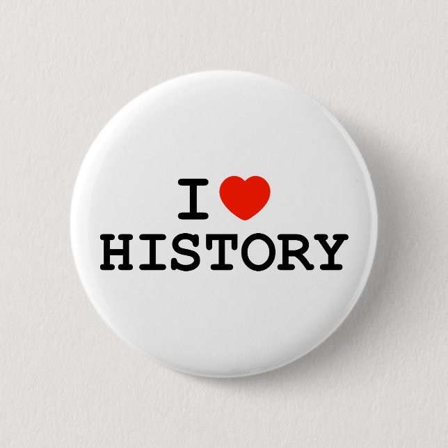 I Herz-Geschichte Button (Vorderseite)