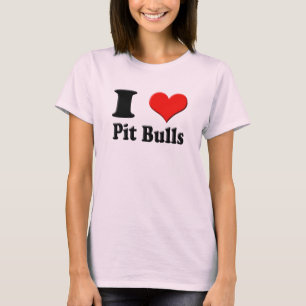 I Herz-Gruben-Stier-T-Shirt T-Shirt