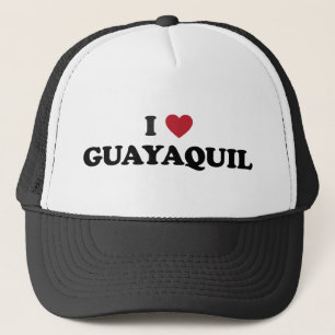 I Herz Guayaquil Ecuador Truckerkappe