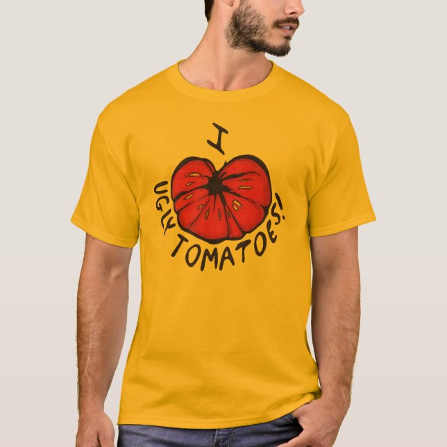 I Herz-hässliche Tomaten! T-Shirt (Vorderseite)