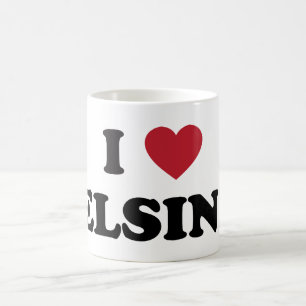 I Herz Helsinki Finnland Kaffeetasse