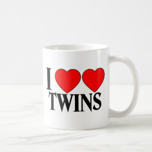 I Herz-Herz-Zwillinge Kaffeetasse