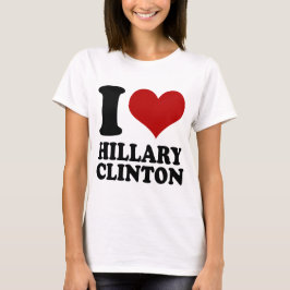 I Herz Hillary Clinton T-Shirt