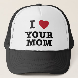 I Herz Ihre Mama Truckerkappe