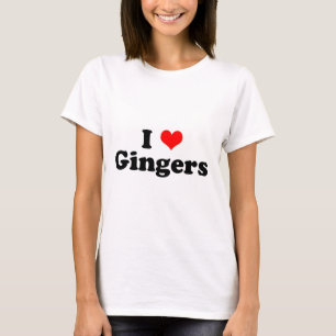 I Herz-Ingwer T-Shirt