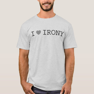 I Herz-Ironie T-Shirt