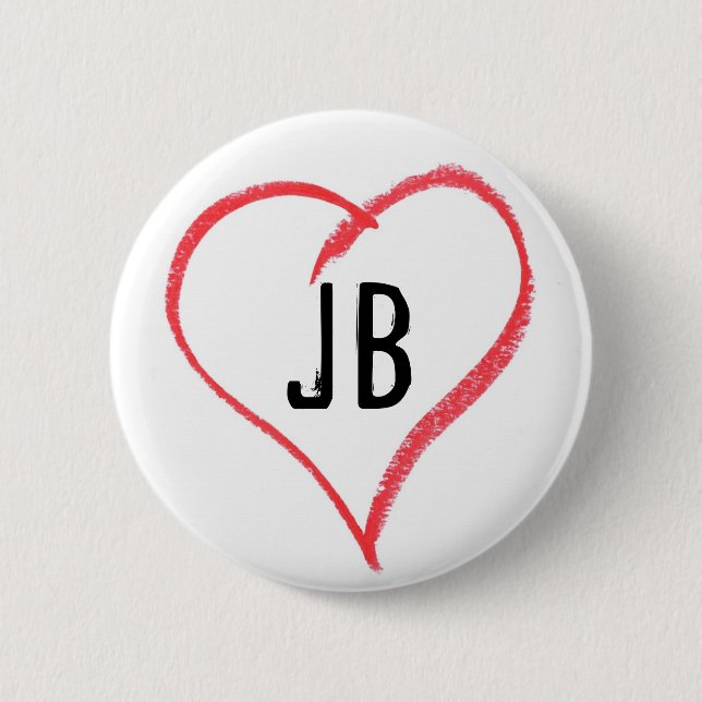 I Herz JB Button (Vorderseite)