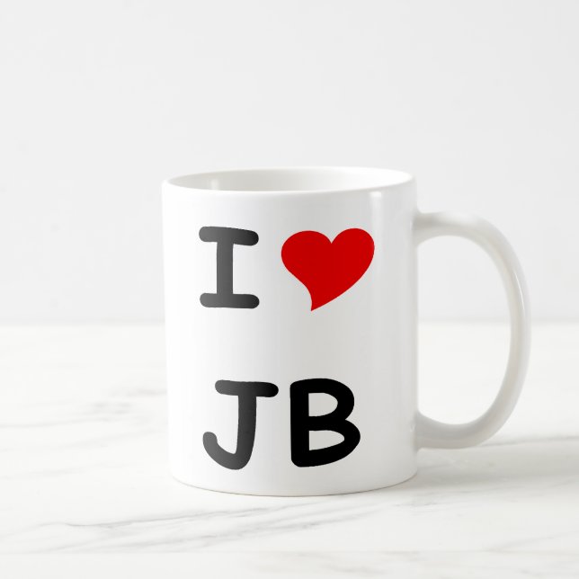 I HERZ JB KAFFEETASSE (Rechts)