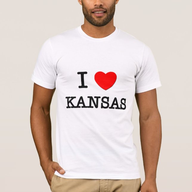 I HERZ KANSAS T-Shirt (Vorderseite)