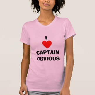 I HERZ-KAPITÄN OBVIOUS T-Shirt