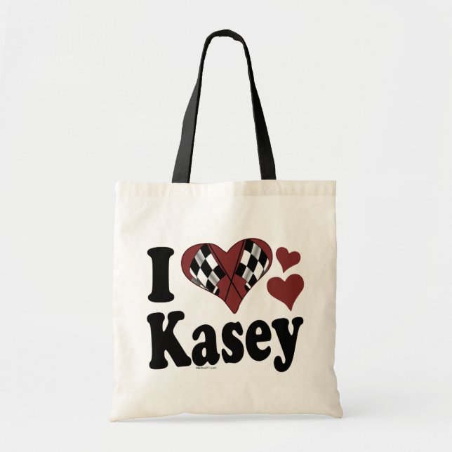 I Herz Kasey Tragetasche (Vorne)